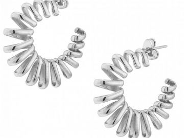 Σκουλαρίκια Από Ατσάλι AS40181 - AMOR AMOR - 