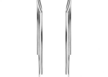 Σκουλαρίκια Από Ατσάλι AS47975 - AMOR AMOR - 