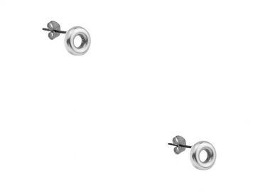 Σκουλαρίκια Από Ορείχαλκο Κύκλοι PF48544 - AMOR AMOR - 