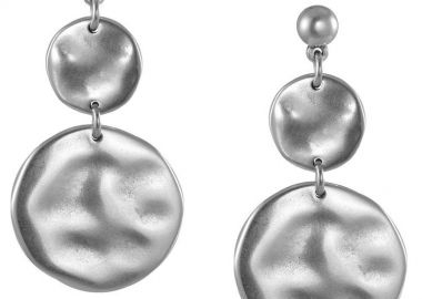 Σκουλαρίκια Από Ορείχαλκο Με Δίσκους AA49729 - AMOR AMOR - 