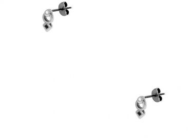 Σκουλαρίκια Από Ορείχαλκο PF47690 - AMOR AMOR - 