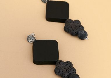 Σκουλαρίκια κρεμαστά με πέρτες - 5206179132923 -  - 