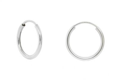 Σκουλαρίκια Κρίκοι 1,5x15mm Από Ασήμι 925 PS48768 - AMOR AMOR - 