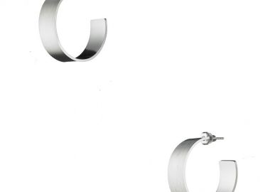 Σκουλαρίκια Κρίκοι Από Ανοξείδωτο Ατσάλι AS42391 - AMOR AMOR - 