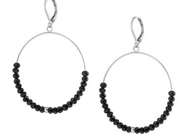 Σκουλαρίκια Κρίκοι Από Ανοξείδωτο Ατσάλι AS47766 - AMOR AMOR - 