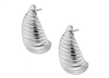 Σκουλαρίκια Κρίκοι Από Ατσάλι AS46052 - AMOR AMOR - 