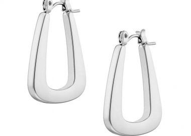 Σκουλαρίκια Κρίκοι Από Ατσάλι AS47857 - AMOR AMOR - 