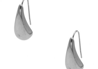 Σκουλαρίκια Κρίκοι Από Ατσάλι MI47819 - AMOR AMOR - 