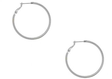 Σκουλαρίκια Κρίκοι Από Ορείχαλκο PF45149 - AMOR AMOR - 