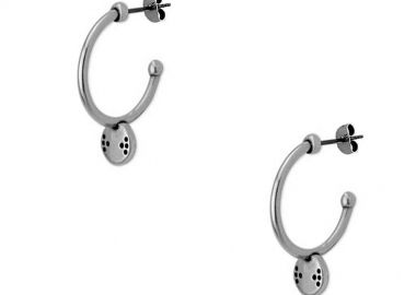 Σκουλαρίκια Κρίκοι Από Ορείχαλκο PF47473 - AMOR AMOR - 