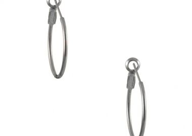 Σκουλαρίκια Κρίκοι Από Ορείχαλκο PF49916 - AMOR AMOR - 