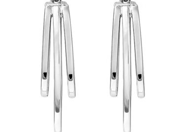 Σκουλαρίκια Λευκόχρυσος Κ14 - 06469 -  - 