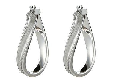 Σκουλαρίκια Λευκόχρυσος Κ14 - 09115 -  - 