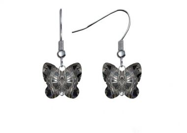 Σκουλαρίκια Με Καρδιές Πεταλούδες AA43017 - AMOR AMOR - 