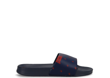 Σκούρα μπλε γυναικεία slide σαγιονάρα - BEVERLY HILLS POLO CLUB - 