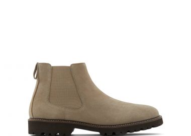 Σκούρο μπεζ σουέντ ανδρικό μποτάκι ETANDARI - ALDO - 