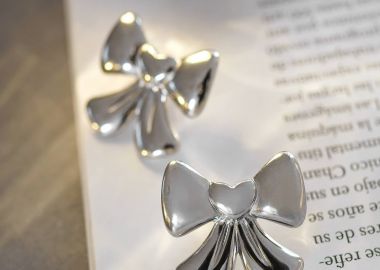 ΣΚΟΥΛΑΡΙΚΙΑ ΑΣΗΜΙ - BOWS - sense-shop - 