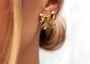 ΣΚΟΥΛΑΡΙΚΙΑ ΧΡΥΣΑ - BOWS - sense-shop - 