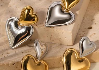 ΣΚΟΥΛΑΡΙΚΙΑ ΧΡΥΣΑ ΑΣΗΜΙ - CORASON - sense-shop - 