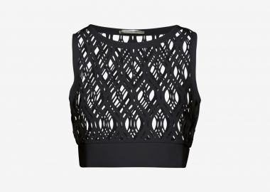 Sleeveless Top in Black - Cutcuutur - 