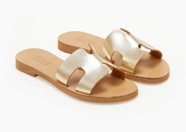 Slides ελληνικής κατασκευής με φάσα με ανοίγματα - Χρυσό - Issue - 