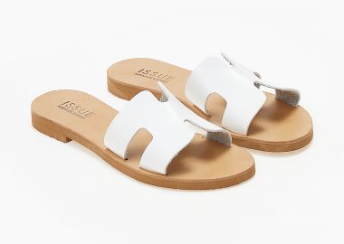 Slides ελληνικής κατασκευής με φάσα με ανοίγματα - Λευκό - Issue - 