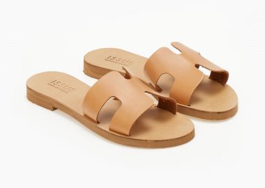 Slides ελληνικής κατασκευής με φάσα με ανοίγματα - Μπεζ - Issue - 