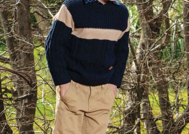 Slim fit chinos - ΜΠΕΖ 12-125106-2 - energiers - 