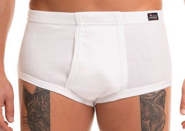 ΣΛΙΠ ΑΝΔΡΙΚΟ ΚΛΑΣΙΚΟ ΜΕ ΕΣΩΤΕΡΙΚΟ ΛΑΣΤΙΧΟ GIORGIO ΛΕΥΚΟ Λευκό - Giorgio - 