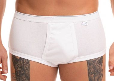 ΣΛΙΠ ΑΝΔΡΙΚΟ ΚΛΑΣΙΚΟ ΜΕ ΕΞΩΤΕΡΙΚΟ ΛΑΣΤΙΧΟ GIORGIO ΛΕΥΚΟ Λευκό - Giorgio - 