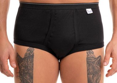 ΣΛΙΠ ΑΝΔΡΙΚΟ ΚΛΑΣΙΚΟ ΜΕ ΕΞΩΤΕΡΙΚΟ ΛΑΣΤΙΧΟ GIORGIO ΜΑΥΡΟ Μαύρο - Giorgio - 