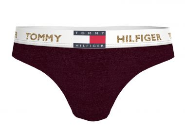 Σλιπ Heritage Repeat Logo Waistband Thong - TOMMY HILFIGER - 