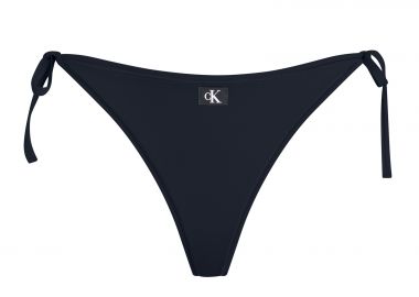 Σλιπ μαγιό με δέσιμο - CK Monogram - CALVIN KLEIN - 