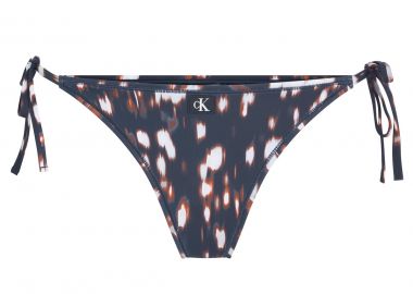 Σλιπ μαγιό με δέσιμο - CK Monogram - CALVIN KLEIN - 