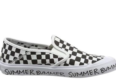 Slip On Vans Low Sf Summer Bummer VN00019SIK01-Checkerboard Γυναικείο - Vans - 