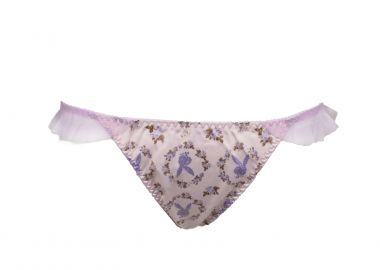 Σλιπ Playboy Floral Logo Print P731B-LIL 232 Γυναικείο - Playboy - 