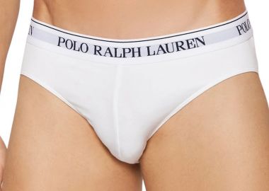 Σλιπ Polo Ralph Lauren Low Rise -3 Pack 714835884001-White Ανδρικό - Polo Ralph Lauren - 