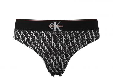 Σλιπ Stretch Thong - Graphic Monogram Microfibre - CALVIN KLEIN - 