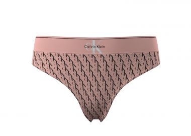 Σλιπ Stretch Thong - Graphic Monogram Microfibre - CALVIN KLEIN - 