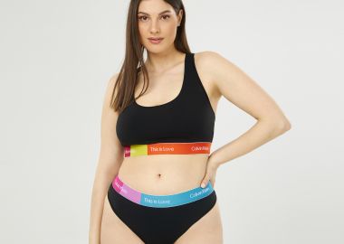 Σλιπ Thong Βαμβακερό - Pride - CALVIN KLEIN - 