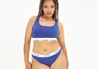 Σλιπ Thong in Spectrum Blue - CALVIN KLEIN - 