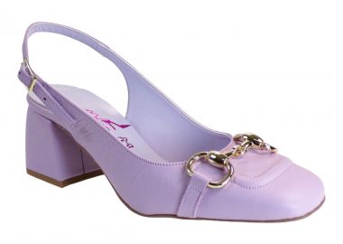 Smart Cronos Γυναικεία Παπούτσια Γόβα 7622-3914 Λιλά Δέρμα - Smart Cronos - 
