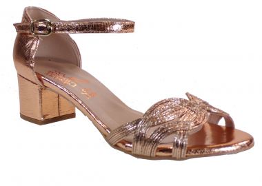 Smart Cronos Γυναικεία Παπούτσια Πέδιλα 7291-3511 Χαλκός - Smart Cronos - 