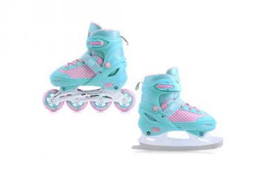 SMJ Sport Inline Αυξομειούμενα Rollers Μπλε Παιδικά - Smj - 