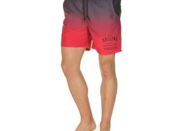 SMM SWIM LONG SHORTS ΚΟΚΚΙΝΟ - BODY TALK - 