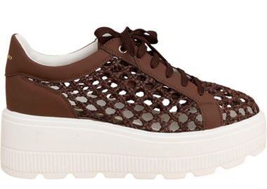 Sneaker Attrattivo Πλεκτά 9Y23428-BROWN Γυναικείο - Attrattivo - 