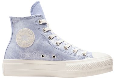 Sneaker Converse Chuck Taylor All Star Lift Platform Suede Shimmer A11549C-LILAC PEWTER-EGRET-SILVER Γυναικείο - Converse - 