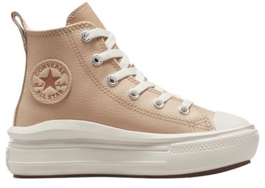 Sneaker Converse Chuck Taylor All Star Move Leather A09262C-236-WARN QUARRY-EGRET Unisex Παιδικό - Converse - 