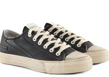 Sneaker Guess Ederle Low FM7ELOELE12-GU0-BLACK Ανδρικό - Guess - 