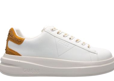 Sneaker Guess Elbina FLTELBLEA12-WHITE GOLD Γυναικείο - Guess - 